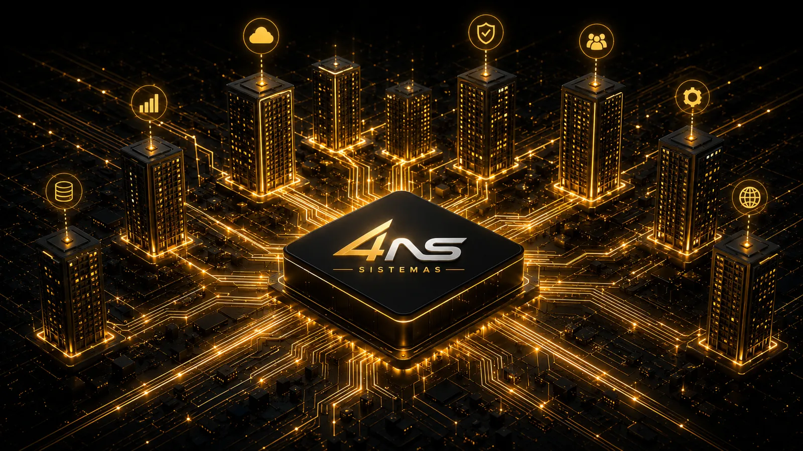 Cidade tecnológica conectada — 4NS Sistemas